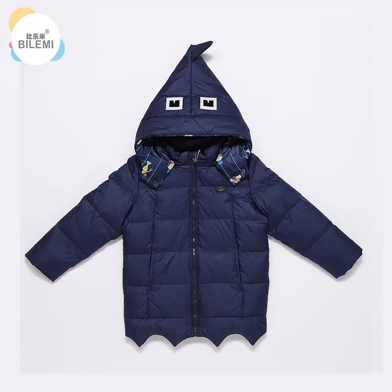 Bilemi cute winter black coats for teens