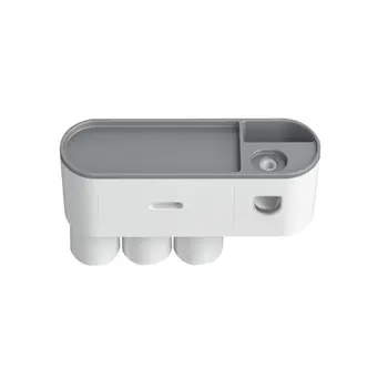 

Wall-mounted Toothbrush Holder Bathroom Teeth Brushing Intelligent Sterilization Set Toothpaste Toothbrush Rack