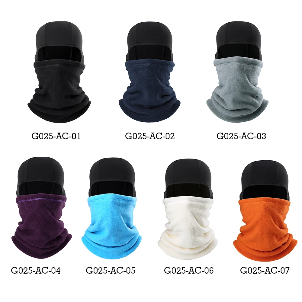 Winter Warm Balaclava Fleece Face Mask Guard Military Cap Snowboard Helmet Hood Liner Head Shield Beanies Men