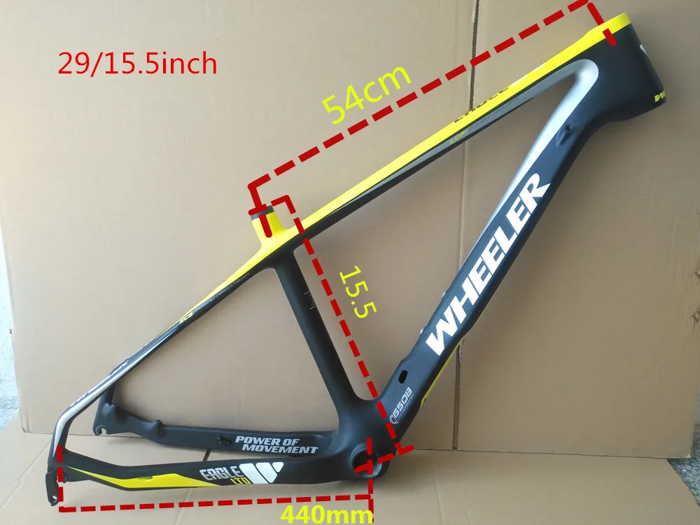 Карбоновая рама 29er 15 17 19 дюймов карбоновая mtb 29 er BB92 для велосипеда горного детали