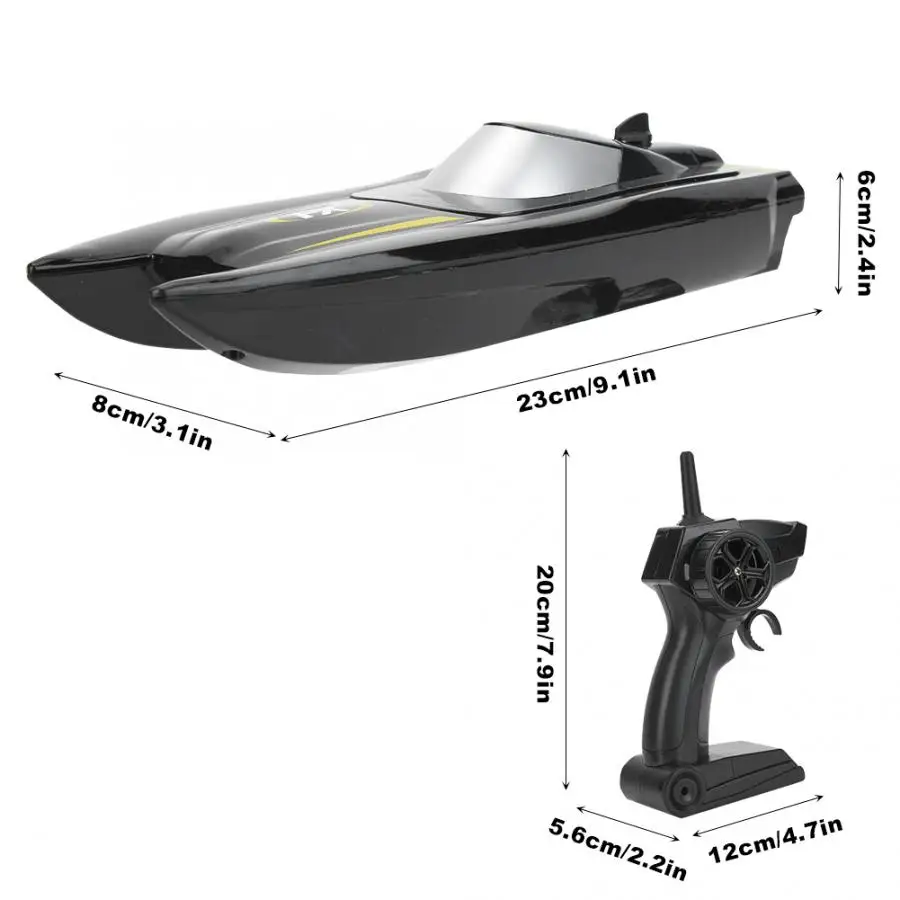 

Hot 1/24 2.4GHz RC Water SpeedBoat Remote Control Boat Speedboat Toy Model 30 km/h Speed Boat Ship