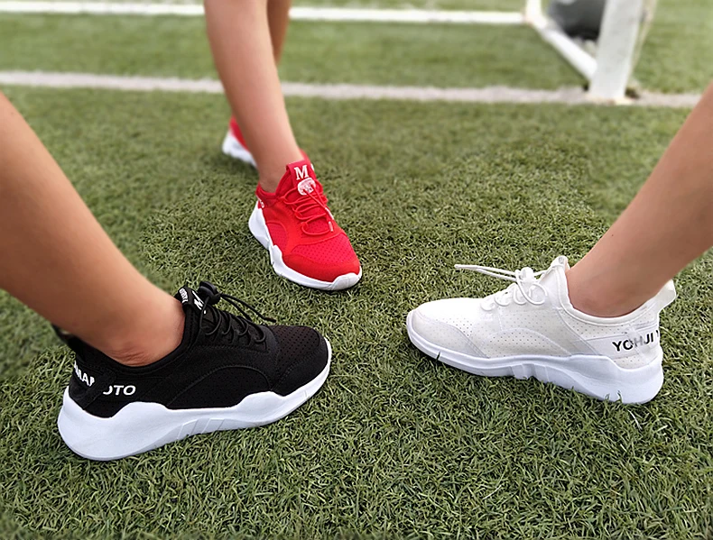 Spring Autumn Kids Casual Sport Shoes Fashion Boys Girls Student Running Shoes Comfortable Children Breathable Sneakers LX2818