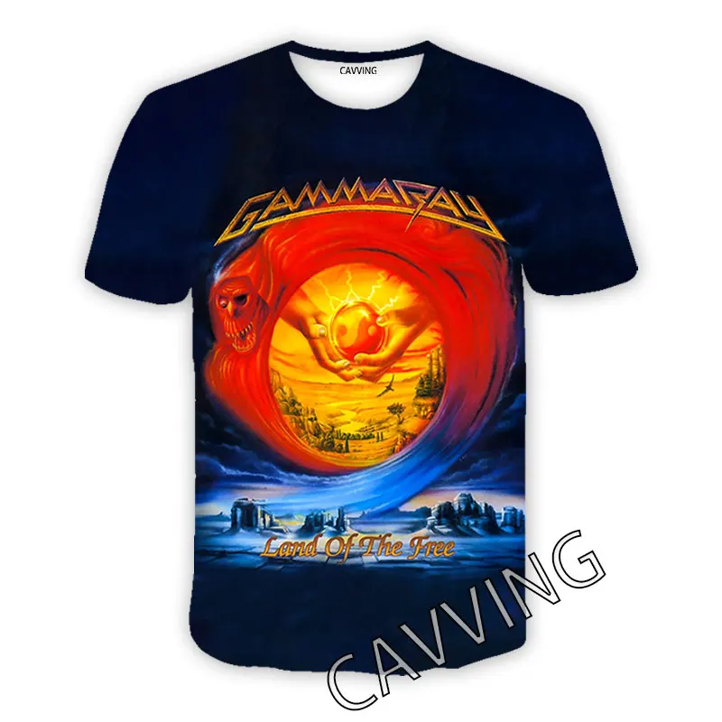 GAMMA RAY LAND OF THE FREE 1996 来日Tシャツ GAMMA RAY LAND OF THE FREE 1996 来日Tシャツ
