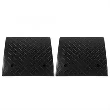Rubber Curb Ramps for Car Vehicle Motorbike Wheelchair Threshold Ramp Pet Dog Safety The Safe Guard 2pcs Heavy Duty