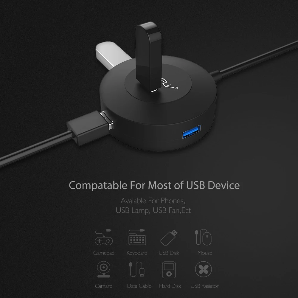 USB 3,0 4-Порты и разъёмы USB концентратор 5 Гбит/с адаптером Тип usb C концентратор для huawei компьютера ПК Macbook Тип C USB 3,0 концентратор