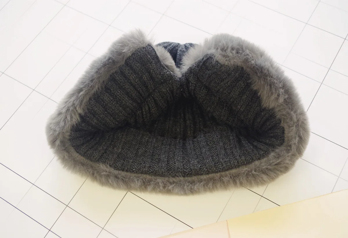MYDC Gorros Mujer Invierno модные декоративные кепки с бантом женские теплые Высококачественные мягкие шапки из кроличьей шерсти теплые и ветрозащитные