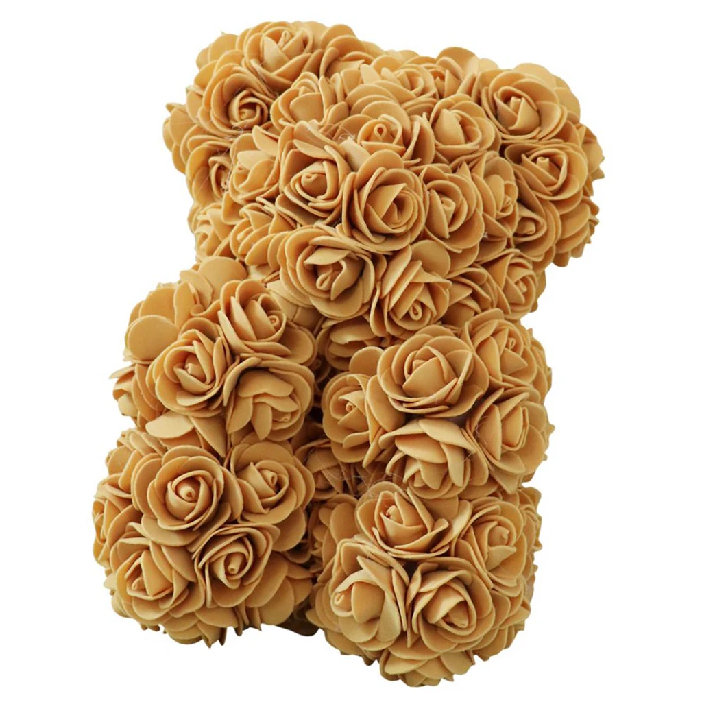 Rose Bear Flower Teddy Romantic Gifts For Girlfriend Lover Wedding Birthday