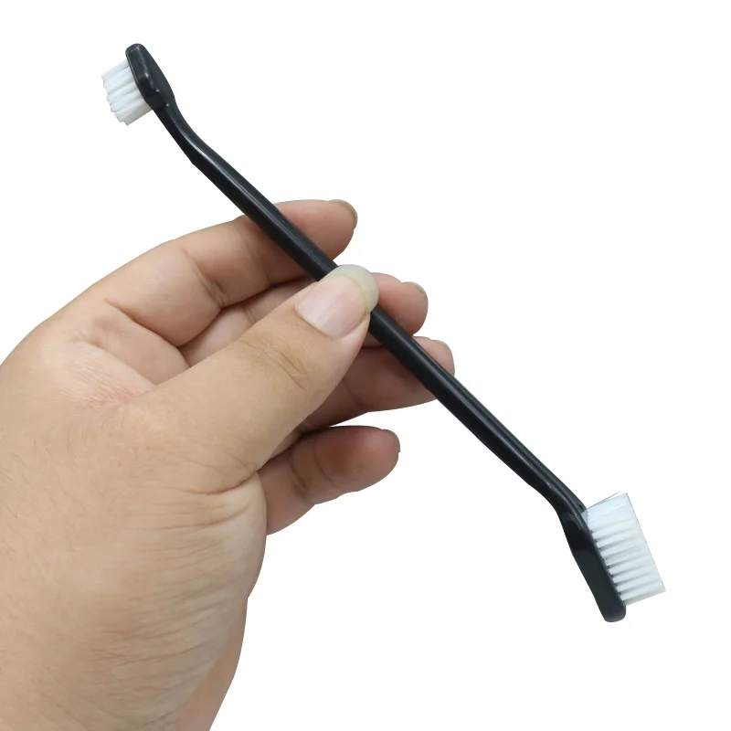1~10 Pcs Car Double-head Detail Brush Hard Burrs Tire Wheel Brush Car Cleaning Crevice Brush Car Cleaning Tools 3
