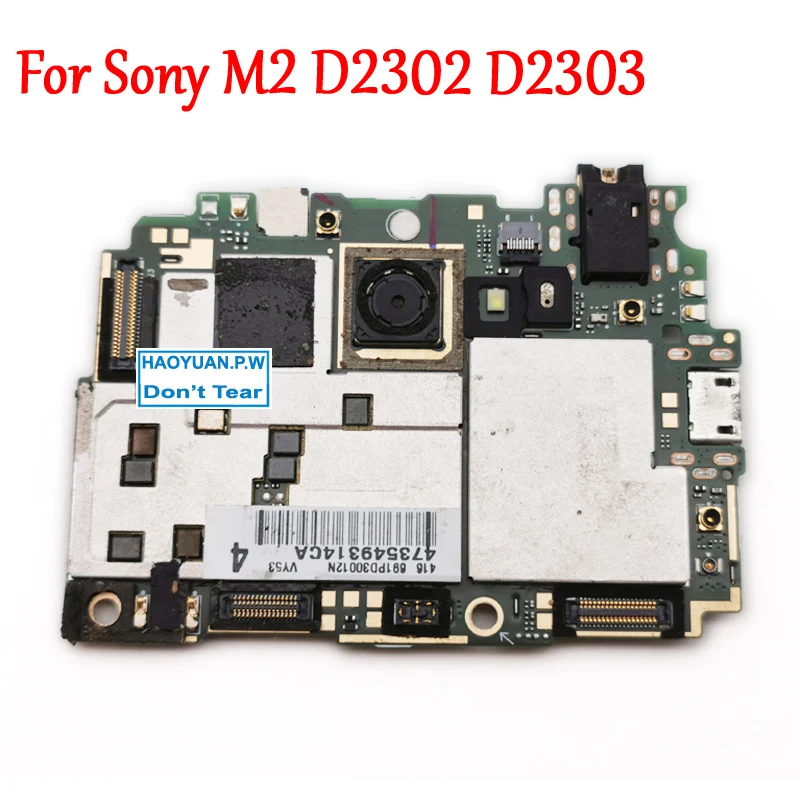 Полная работа разблокировка материнская плата для Sony Xperia M2 S50h D2302 D2303 логическая