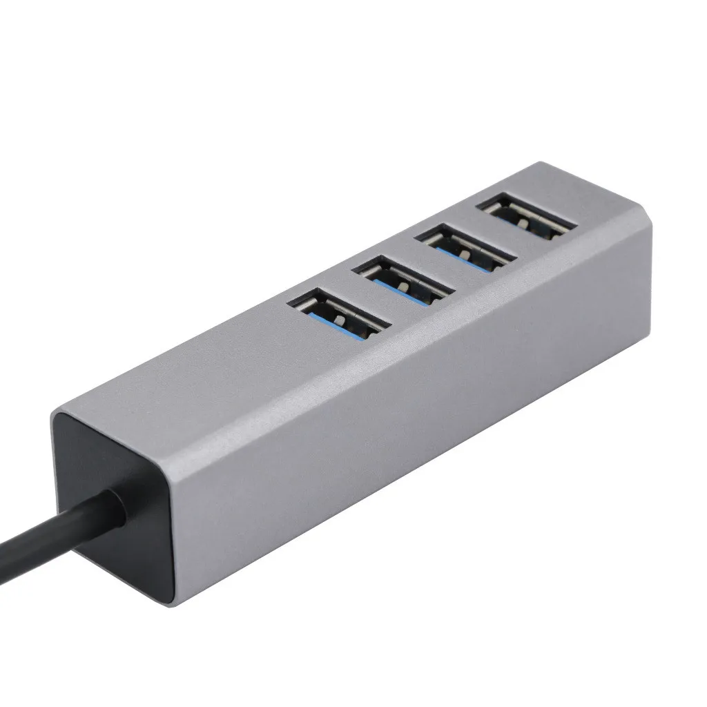 Лидер продаж USB 3,0 4 Порты и разъёмы концентратор кабель с порт зарядки Micro USB кабель для быстрой передачи usb-хаб концентратор с кабелем для Macbook портативных ПК
