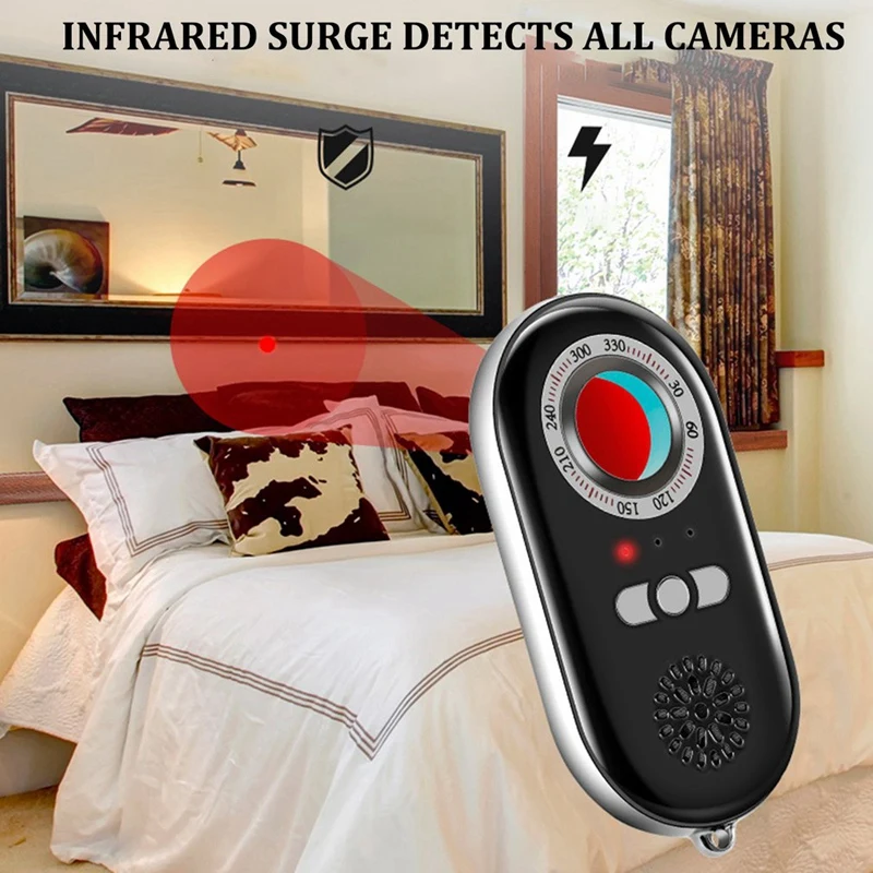 

Infrared Detector Camera Detect Safety Device Camera Finder Detector Anti - Spy Detector Anti Candid GPS lens RF tracker