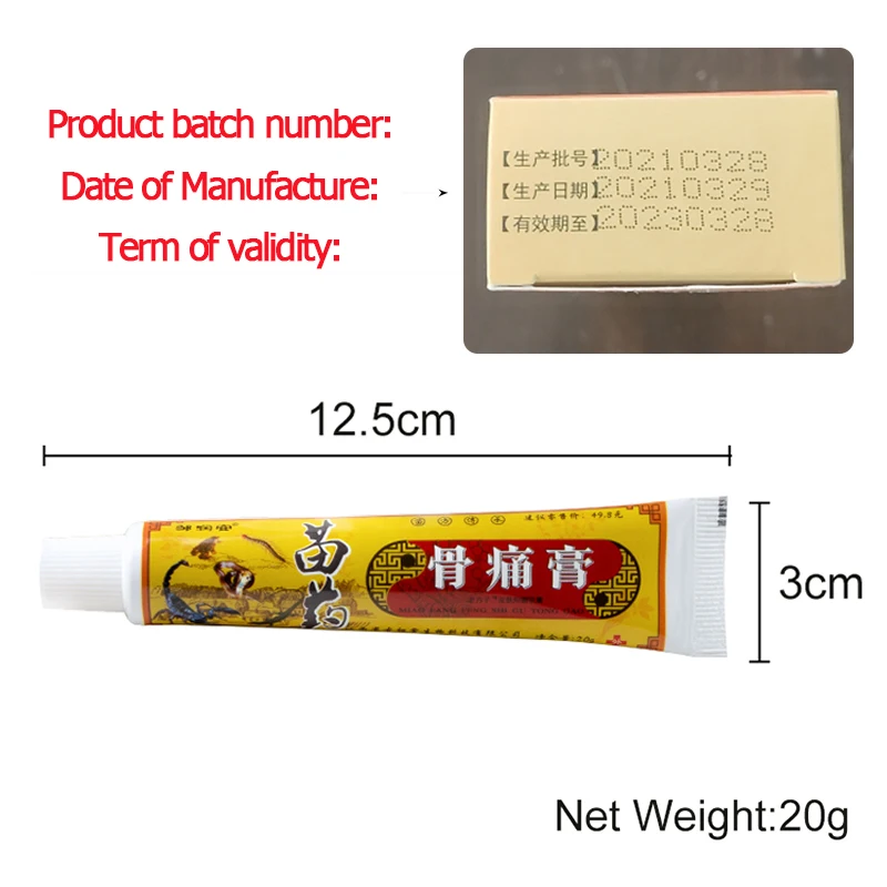 Pain Relief Cream Knee Pain Relief Cream Scorpion Venom Analgesic Ointment Arthritis Joint Back Knee Pain Cream Lumbar Orthopedic Herbal Medical Pain Relief Plaster Oil