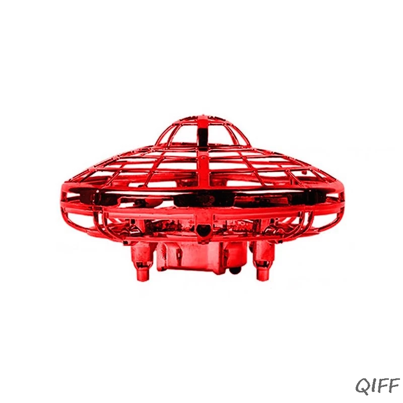 Трехосевой интеллигентая(ый) Сенсорные подвеска в форме летающей тарелки с взаимодействие ручной работы - Цвет: R