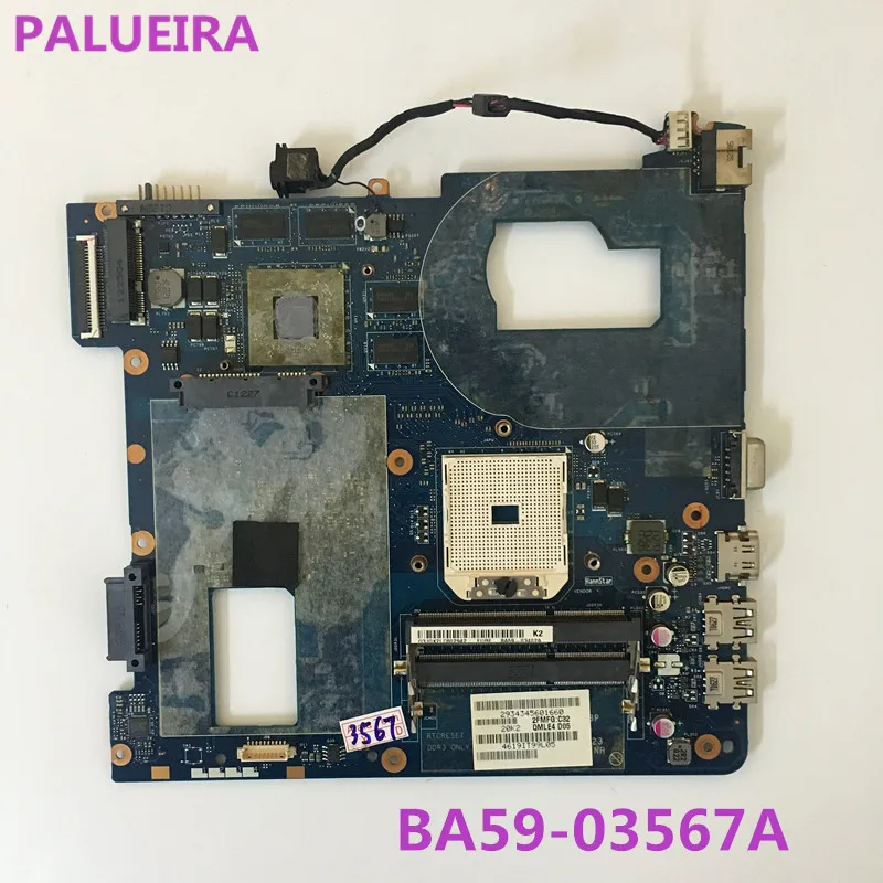 PALUBEIRA QMLE4 LA-8863P BA59-03567A HD7600 подходит для samsung NP355 NP355C4C NP355V5C Материнская плата ноутбука