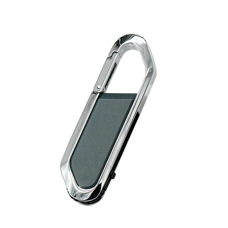 USB флэш-накопитель 64 ГБ 32 ГБ 16 ГБ USB 2,0 петли ручки накопители Водонепроницаемый металлическим замком брелок для ключей серебряный