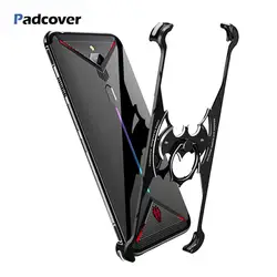 На Алиэкспресс купить чехол для смартфона suitable case for nubia red magic 3 3s mobile phone metal frame protection bat design ring holder bare metal sense mobile cover