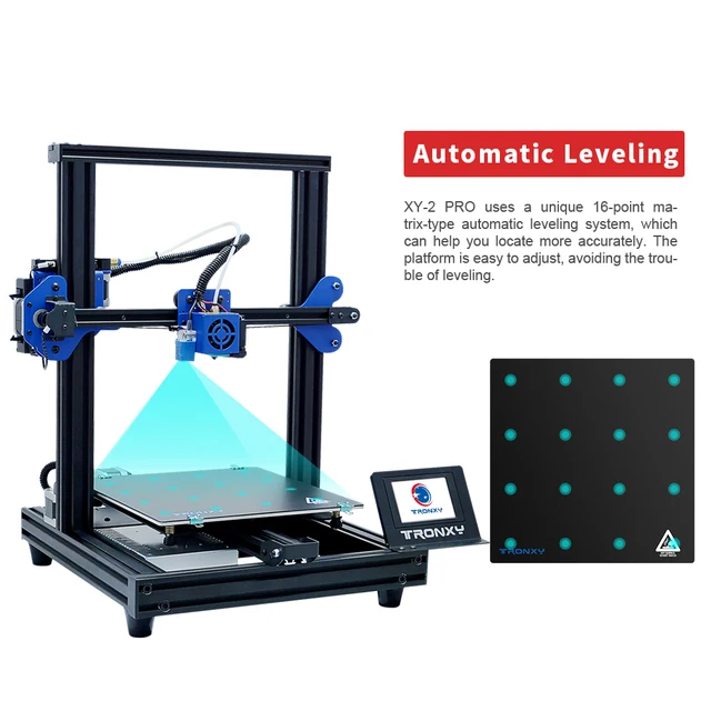 $US $188.79 Full Metal Frame High Precision Color Touch Screen 3D Printer Diy Kit with Automatic Leveling and Resume Power Failure Function
