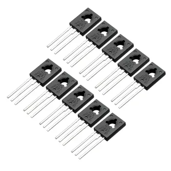 

uxcell TO-126 NPN 3 Pins PCB Through Hole Bipolar Transistor D882 3A 10pcs