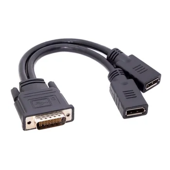 

New 0.2m DMS-59 to Dual DVI VGA HDMI DP Adapter Cable