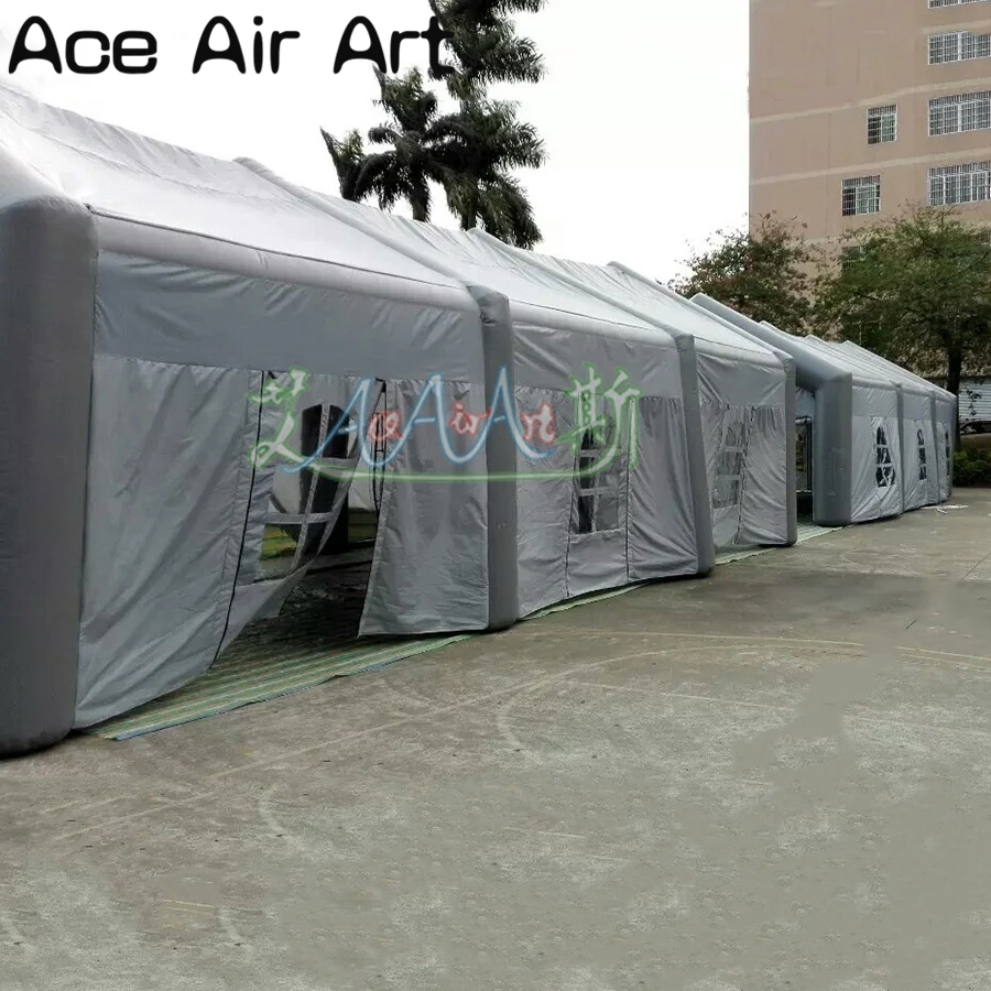 New-arrival-inflatable-gray-wedding-tent-air-Wedding-canopy-house-with-blower-and-clearance-windows-for (2)
