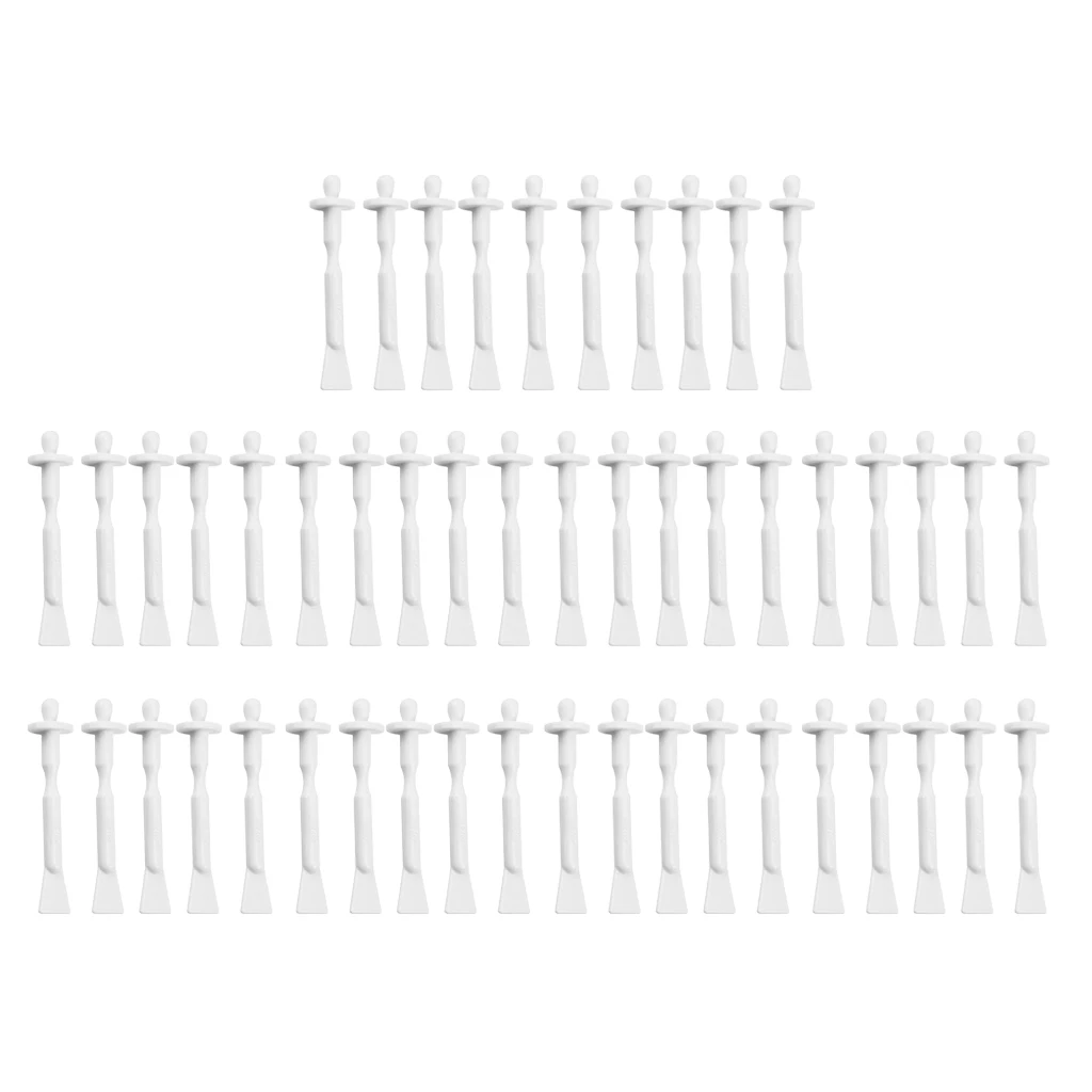 50 pieces Nose Waxing Strips for Nostril Ear Hairs Eyebrow Facial Hair Removal - Nasal Cleaning Stick Beauty Salon