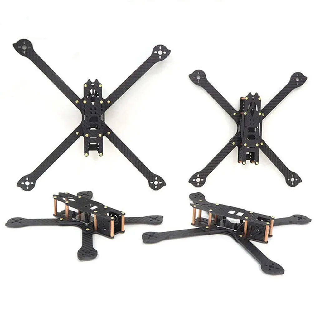 

XL5/6/7/8/9 232/283/294/360/390mm Carbon Fiber FPV Raicng Frame Kit Four-axis Through Machine Frame for RC Drone