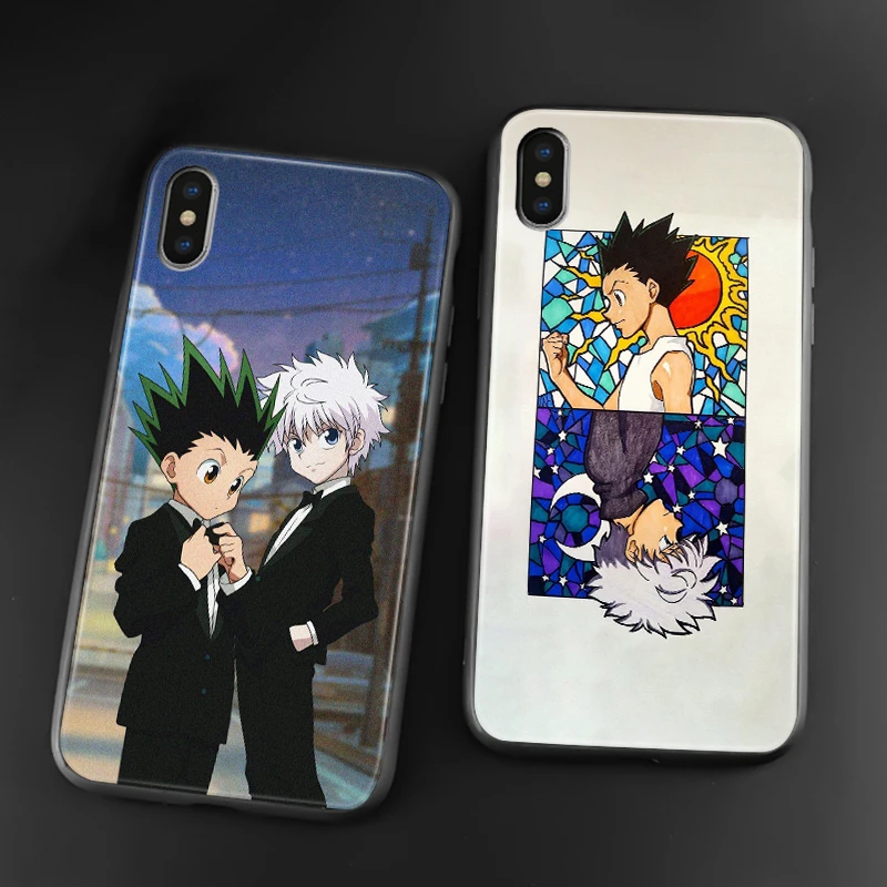 Hunter X Hunter Gon Killua Anime Soft Silicone Phone Case Cover Shell For Iphone Se 6 6s 7 8 Plus X Xr Xs 11 12 Mini Pro Max Phone Case Covers Aliexpress