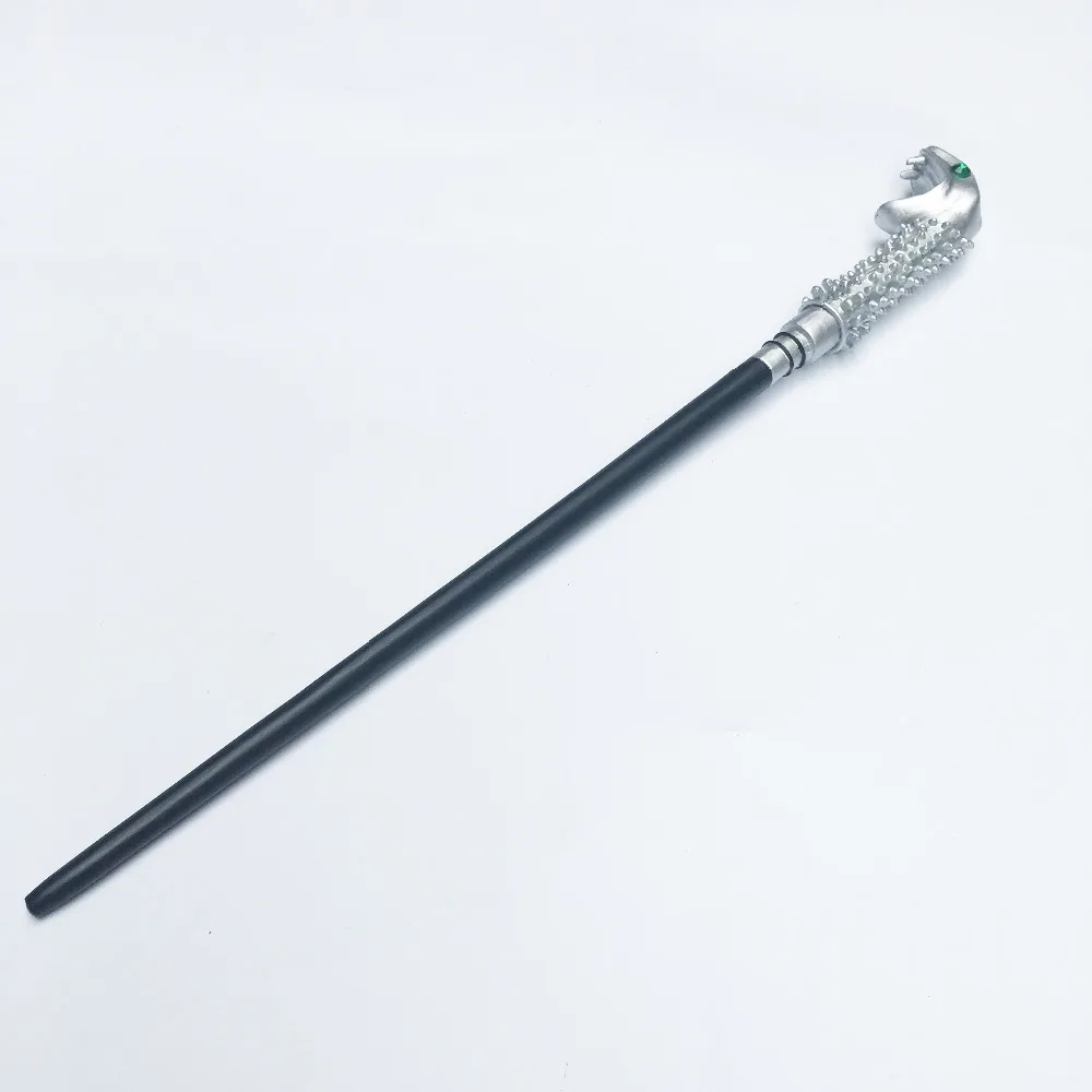 Goedkoop Colsplay Film Harry Metalen Kern Nieuwste Kwaliteit Deluxe COS Lucius Malfidus Toverstokjes Stick met Geschenkdoos Verpakking