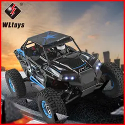 Новое поступление WLtoys 10428 2,4 г 1:10 Масштаб дистанционного управления электрический дикий трек ВОИН автомобиль с передатчиком хорошая