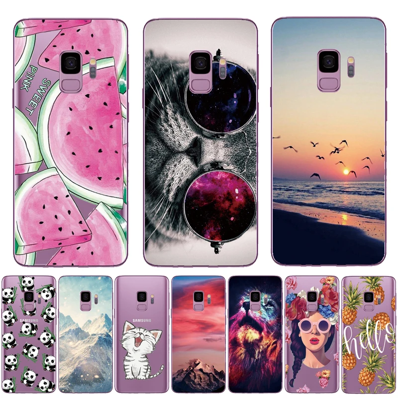 DS-LOVEHUI чехол для телефона samsung Galaxy S9 Мягкий силиконовый протектор Fundas G9600 Capas Coque |