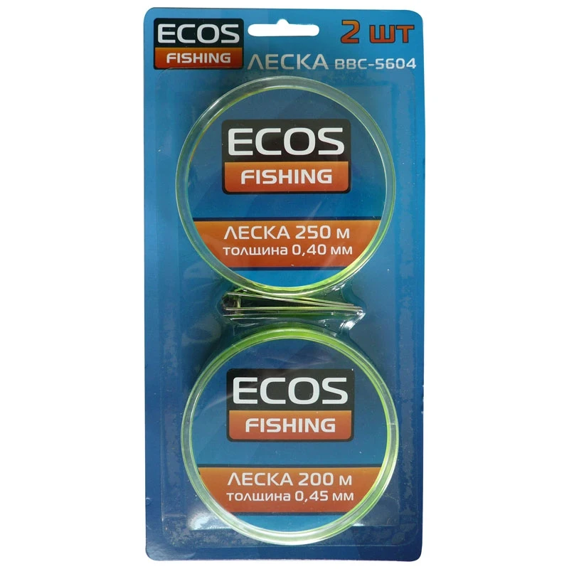 Леска BBC-5604 (2 катушки в блистере) |