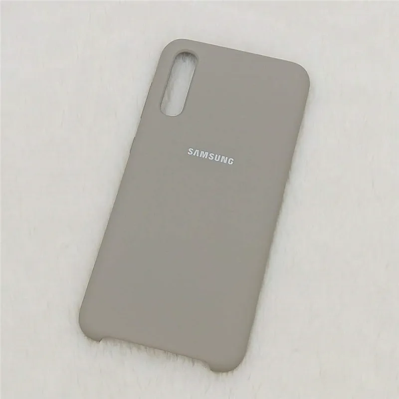 Чехол для samsung A50, жидкий силиконовый мягкий защитный чехол для samsung Galaxy A50, чехол для Galaxy A50 - Цвет: Brown