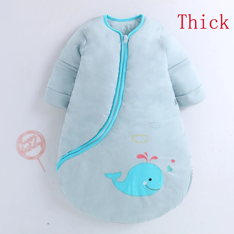 Blue for Winter Детская коляска, спальный мешок, детская зимняя коляска, муфта для ног, толстый теплый конверт, Осенние теплые спальные мешки, спальные мешки для детей, спальный мешок - Цвет: Blue for Winter