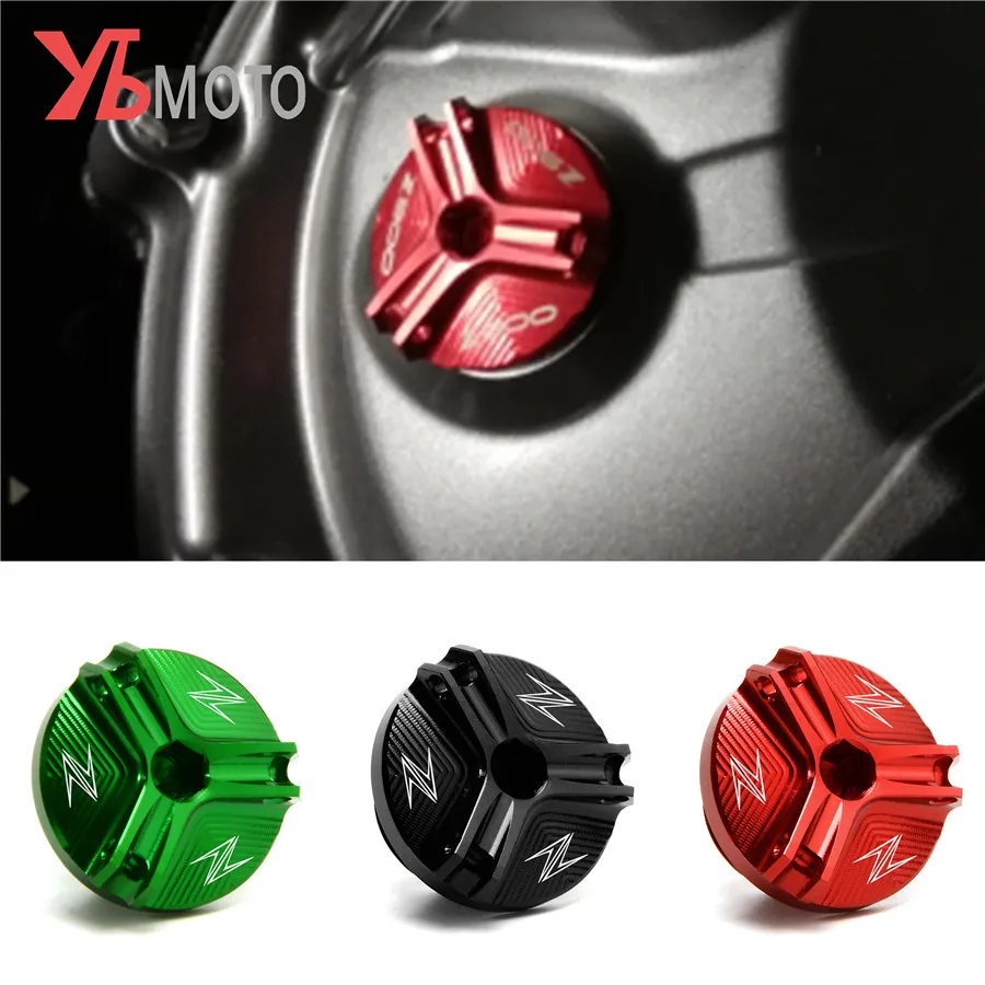 Best Offers M20*2.5 Aluminum Oil Filter Cup Engine Plug Cover For Kawasaki Z800 Z650 Z900 Z400 Z1000 4000943912348