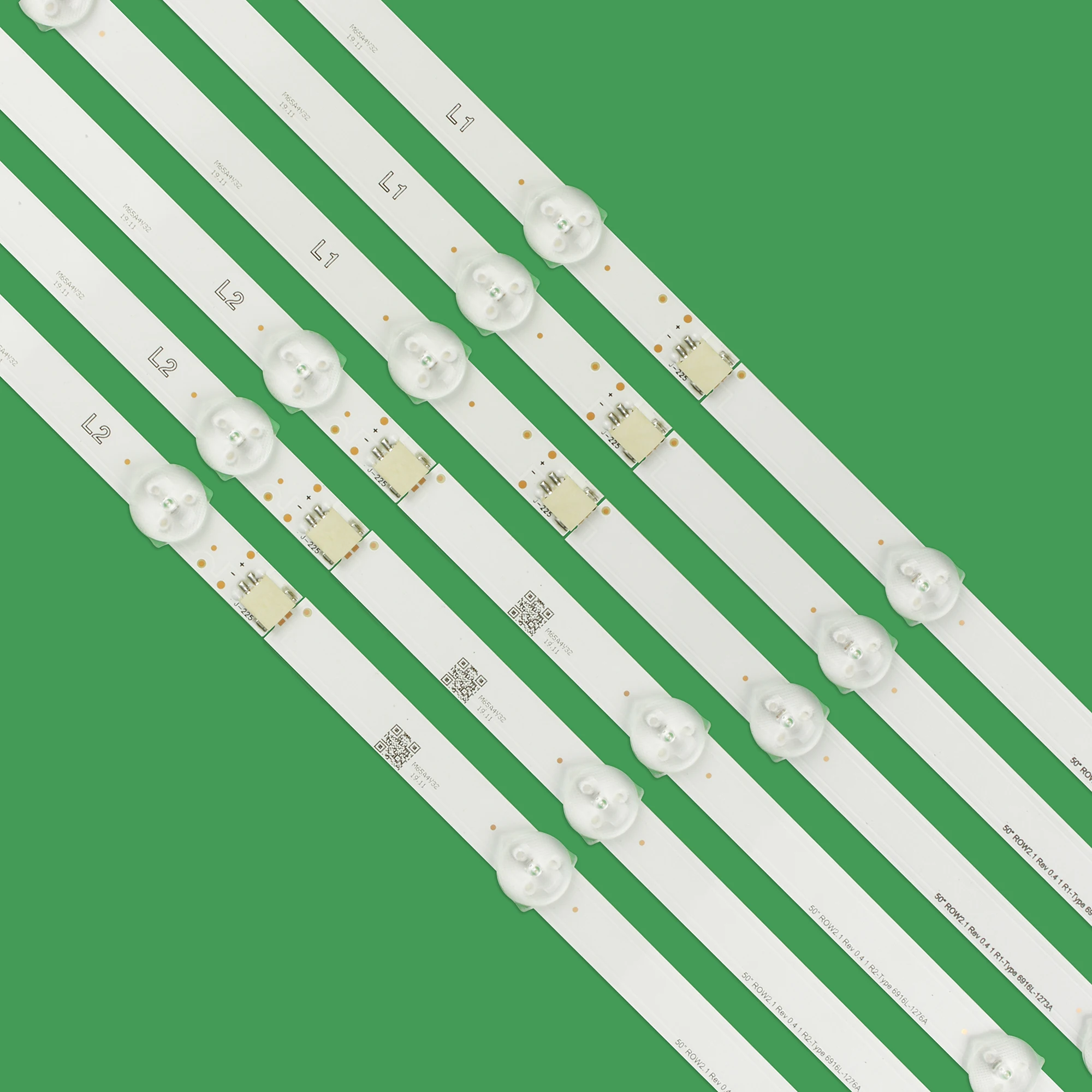 12 pcs TV LED  LG 50LN5200 50LN5400 50LN5750 50LN577S 6916L-1272A 6916L-1241A 6916L-1273A 6916L-1276A