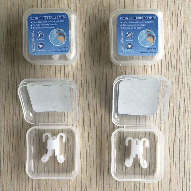 Stop Snoring Nose Clip Anti Snoring Device Apnea Nose Breathe Clip for Sleep Aid Healthy Care
