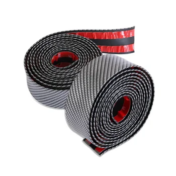 

Carbon Fiber Rubber Bumper Strip Door Sill Protector Edge Guard Car Stickers for Subaru XV Forester Outback Legacy Impreza XV