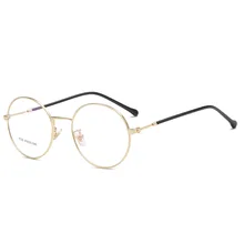 Унисекс, Ретро стиль, ультра-светильник, Круглая Большая оправа, очки для чтения, новинка октября, металлические, без градусов, очки для чтения, классические, Повседневные очки