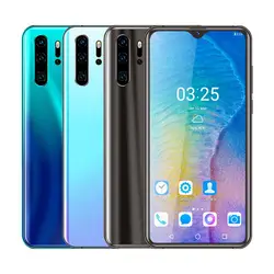 UNIWA P30 Pro 4G смартфон четырехъядерный Android 6,0 Dual SIM 6,26 ''капля полный экран 3000mAh оправа из цинкового сплава MT6737 32GB