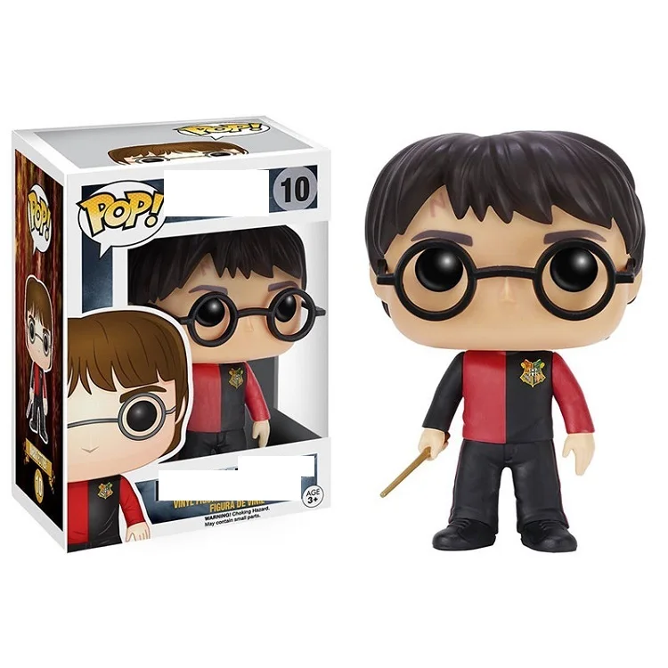 Funko Pop Harri potter Волшебная школа Минерва Фигурки ПВХ Модель День рождения мальчик игрушки Рождественский подарок украшение комнаты - Цвет: with box 10