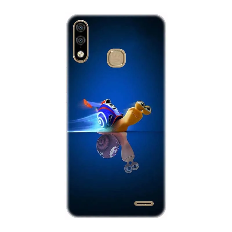 A096 Чехлы для телефонов Tecno Spark 3 Pro KB8/Spark3 KB7 6," чехол с принтом розового волка милый чехол-крышка с узорами ТПУ+ PC задняя крышка Funda Para - Цвет: A096