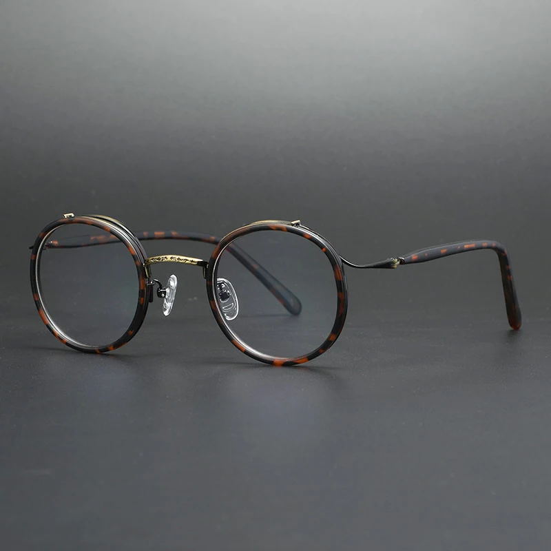 TR90 Transparent Round Glasses Men Women Vintage Optical Eyeglasses Frame Prescription Spectacle Frames man Clear Eyewear Oculos