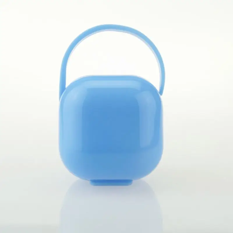 6.2x6.2cm Square Shaped Baby Pacifier Storage Holder Case Dustproof Infant Finger Toothbrush Portab