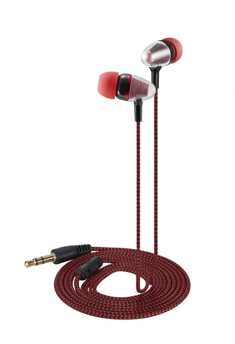 Auriculares con cable Subwoofer de 3,5mm, para teléfonos inteligentes, tabletas y portátiles, iPhone
