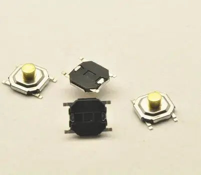 50 шт. 5 2*5 2*2 мм 4 PIN SMT SMD металла Тактильный кнопочный переключатель такт отличное