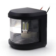 Светодиодный Предупреждение лодки, навигационный свет, белый световой сигнал для парусной лодки, кормовой якорь, 360 °, Мачтовый светильник