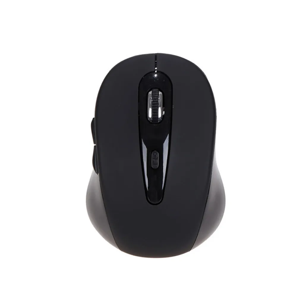 BK Ouhaobin 1600 dpi Беспроводная Мини Bluetooth 3,0 оптическая эргономичная игровая мышь для ноутбука для игр с bluetooth-адаптером - Цвет: BK