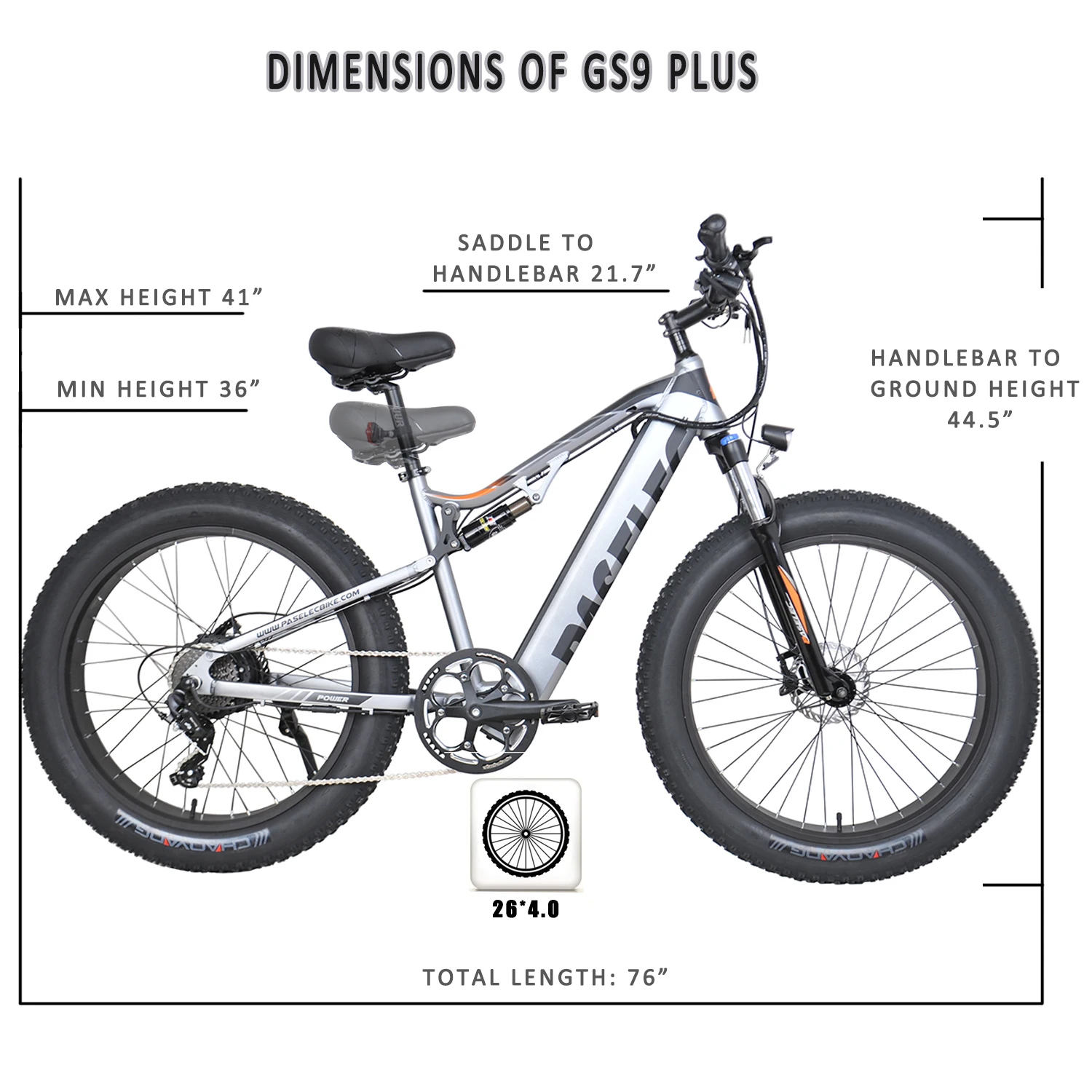48v Ebike Mountain Electric Bike 750w 