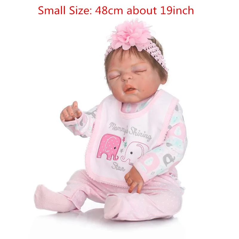 22,5 ''дюйма 57 см Симпатичные Reborn Baby Doll игрушечный олень, детский приятель кукла мягкая силиконовая виниловая реальные сенсорные игрушки 19 дюймов Детские куклы игрушки для детей, подарок на день рождения