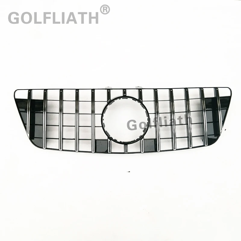 For Mercedes Benz ML Class W164 GT R grille Front Grille FOR class ML300 ML320 ML350 ml400 ML450 2009-2011 | Автомобили и